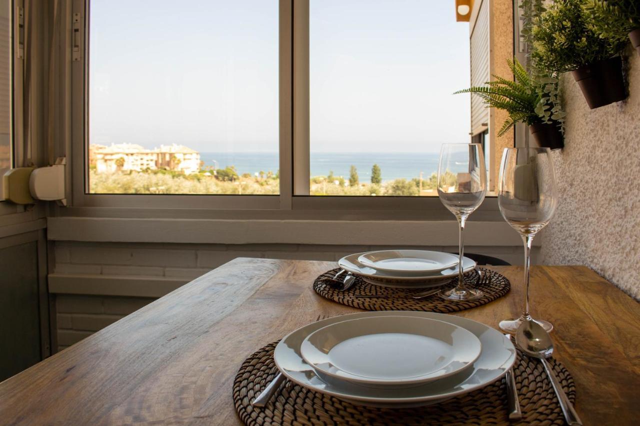 Larios Dos 504. Estudio Con Vistas Al Mar Cerca De La Playa Torrox Eksteriør billede