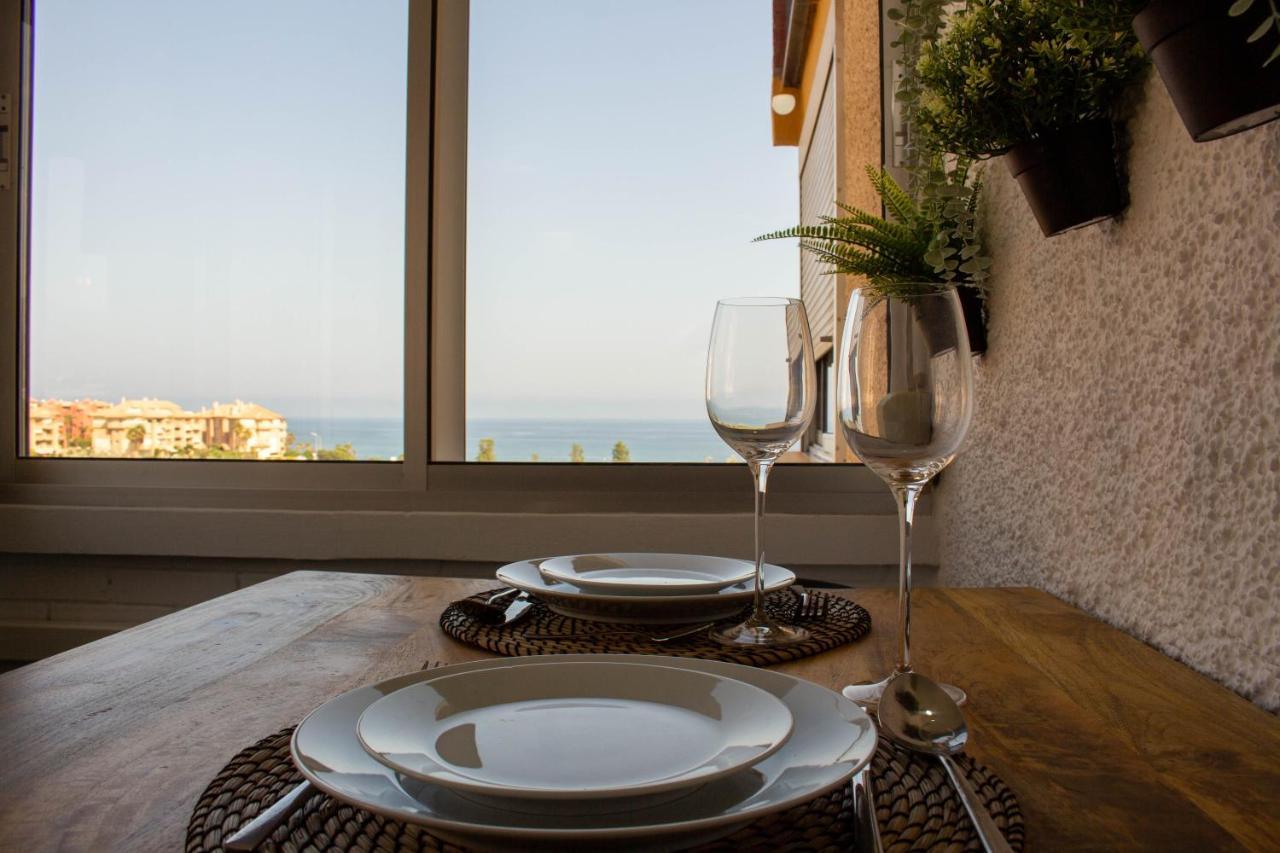 Larios Dos 504. Estudio Con Vistas Al Mar Cerca De La Playa Torrox Eksteriør billede